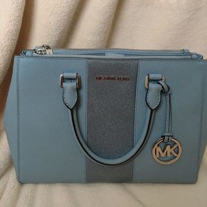MK Sutton Ballet Stripe Baby Blue